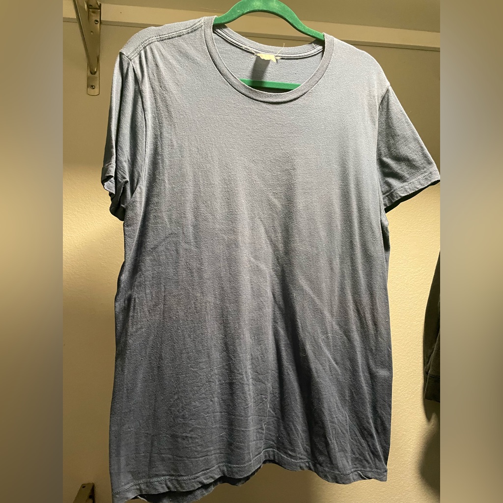 Slate Blue Basic Blank Tee